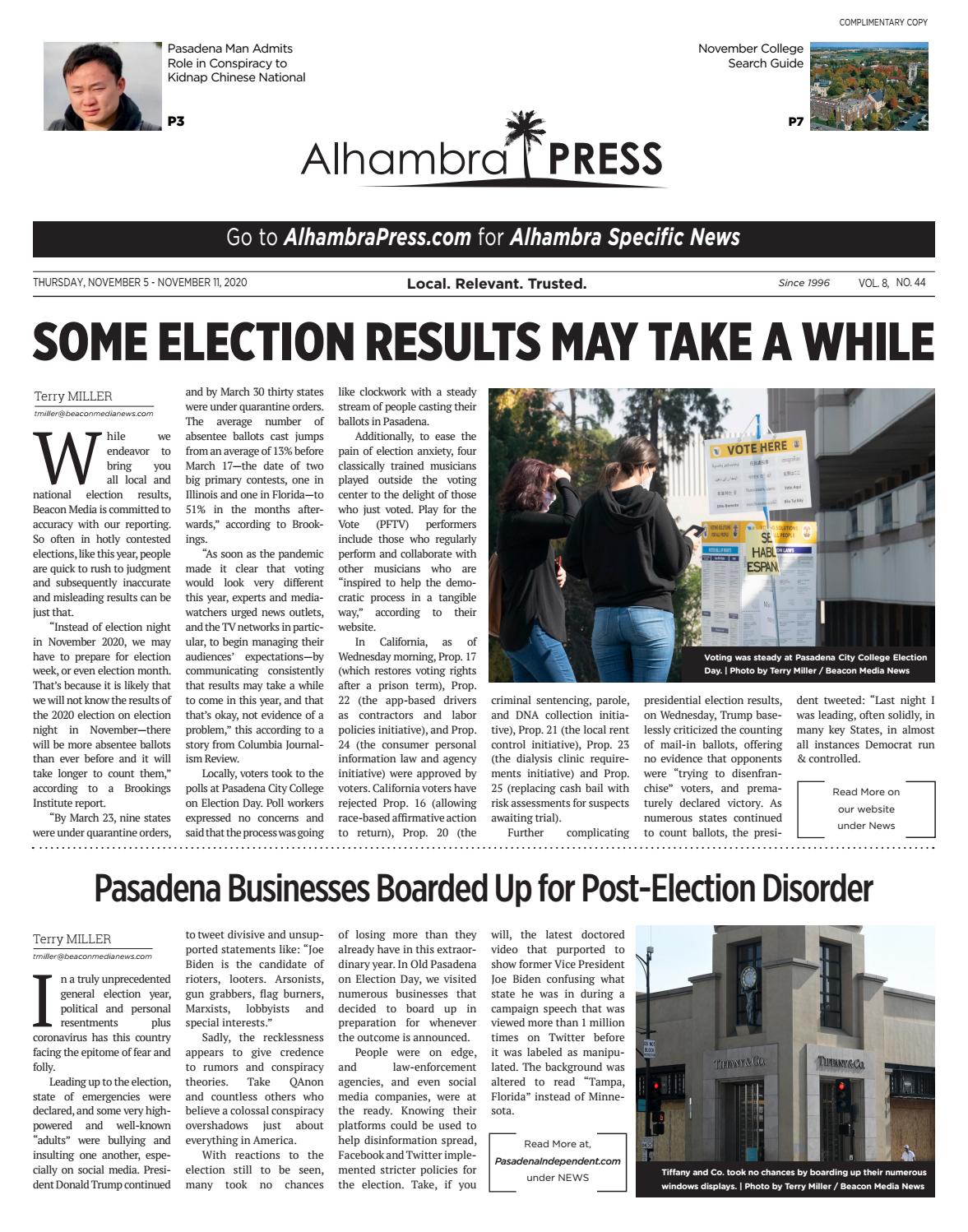 Alhambra Press 11 05 By Beacon Media News Issuu