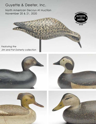 American Sporting Auctions  Decoys, Antique Hunting and Fishing  Collectibles