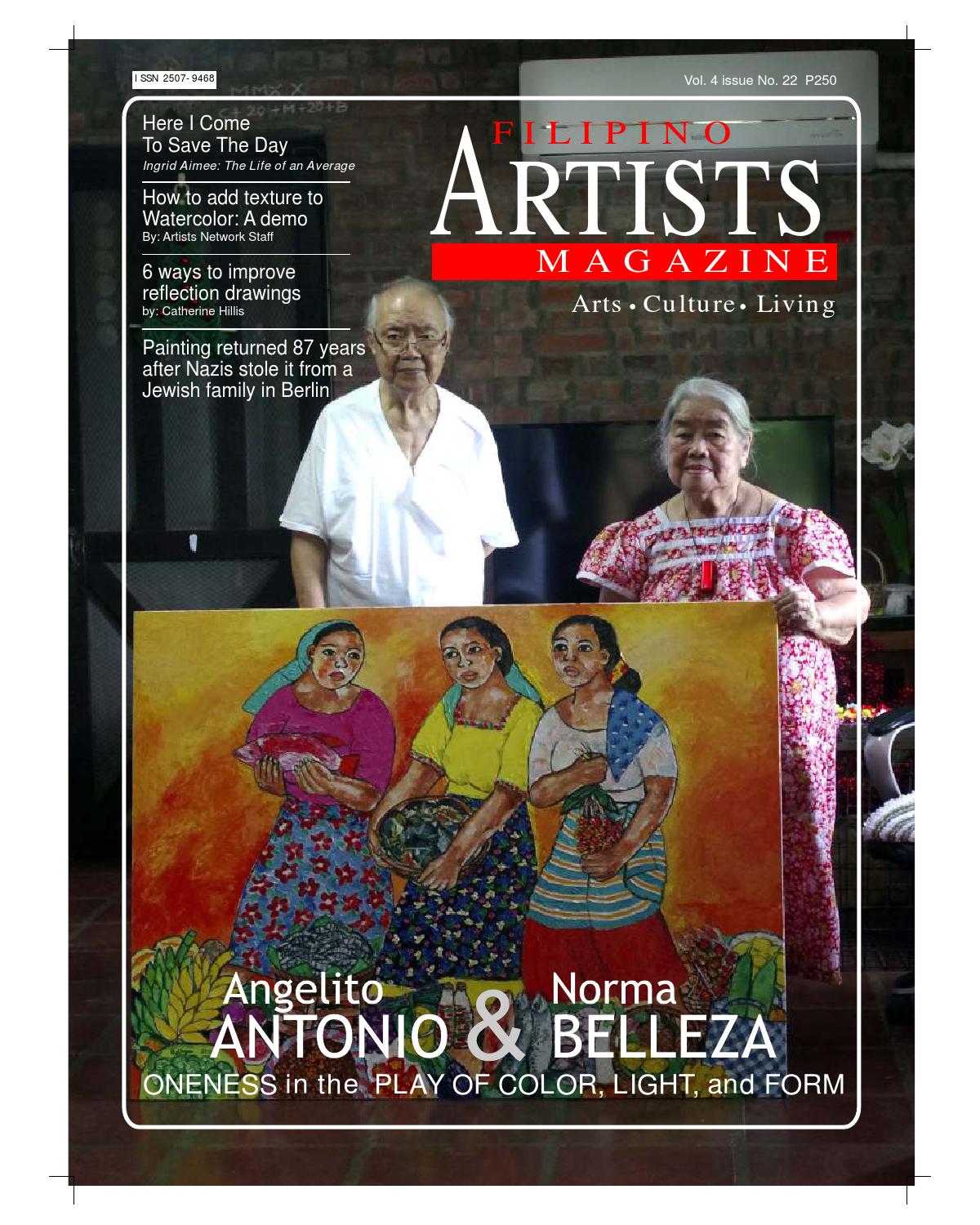 Filipino Artists Magazine ONENESS In The PLAY OF COLOR LIGHT And FORM filipino-artists-magazine-oneness-in-the-play-of-color-light-and-form