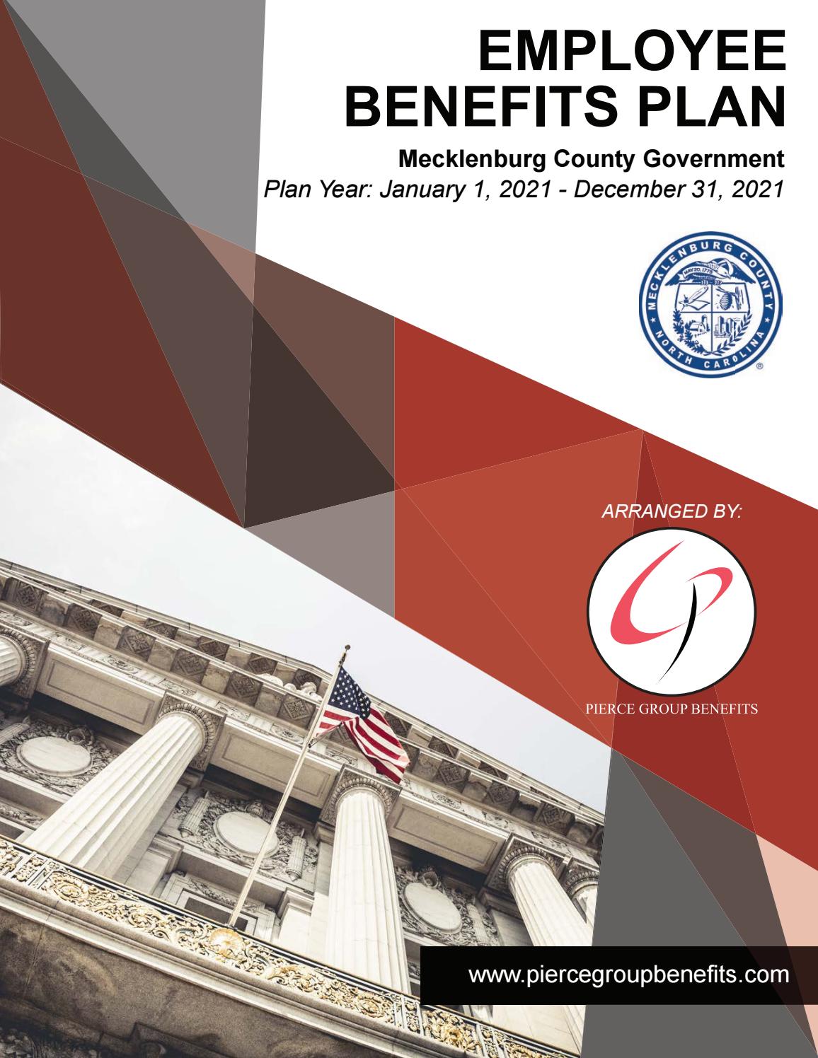 mecklenburg county government benefits booklet 2021 by Pierce Group