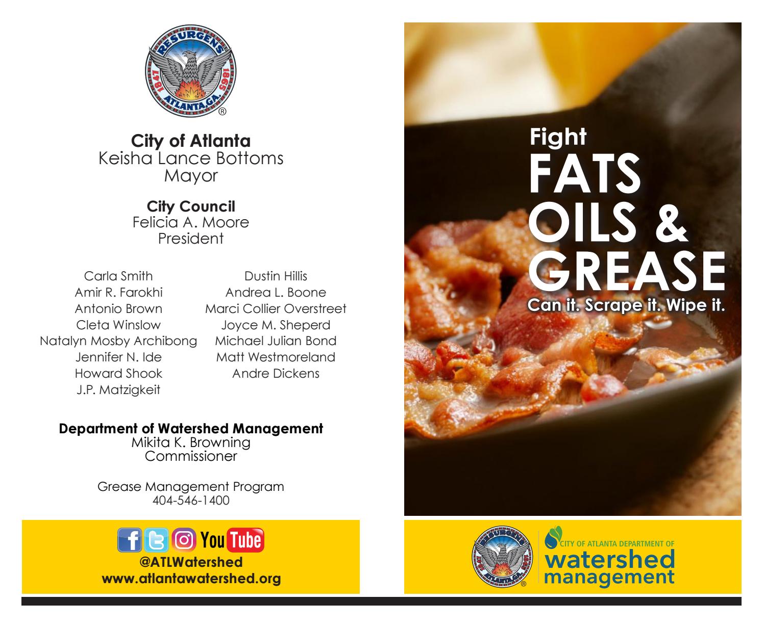 Fight Fat Oils and Grease by DWMatlantaga Issuu