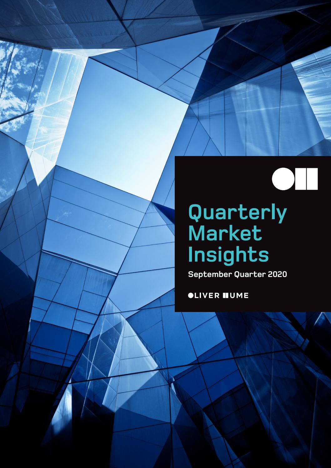 Oliver Hume Quarterly Market Insights September 2020 by Oliver Hume