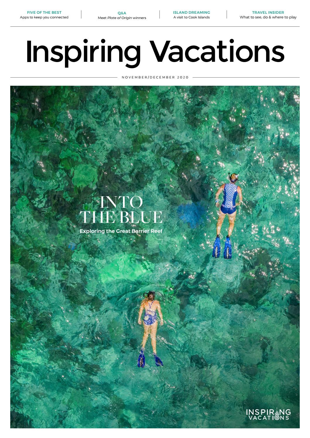 Inspiring Vacations Magazine November/December 2020 by Inspiring
