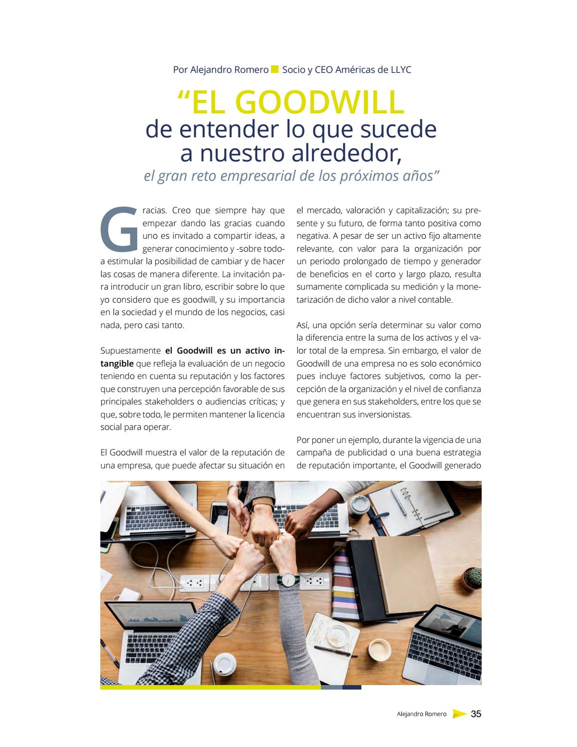 Goodwill de grandes empresas en Colombia y cómo lo lograron 3 by JMR