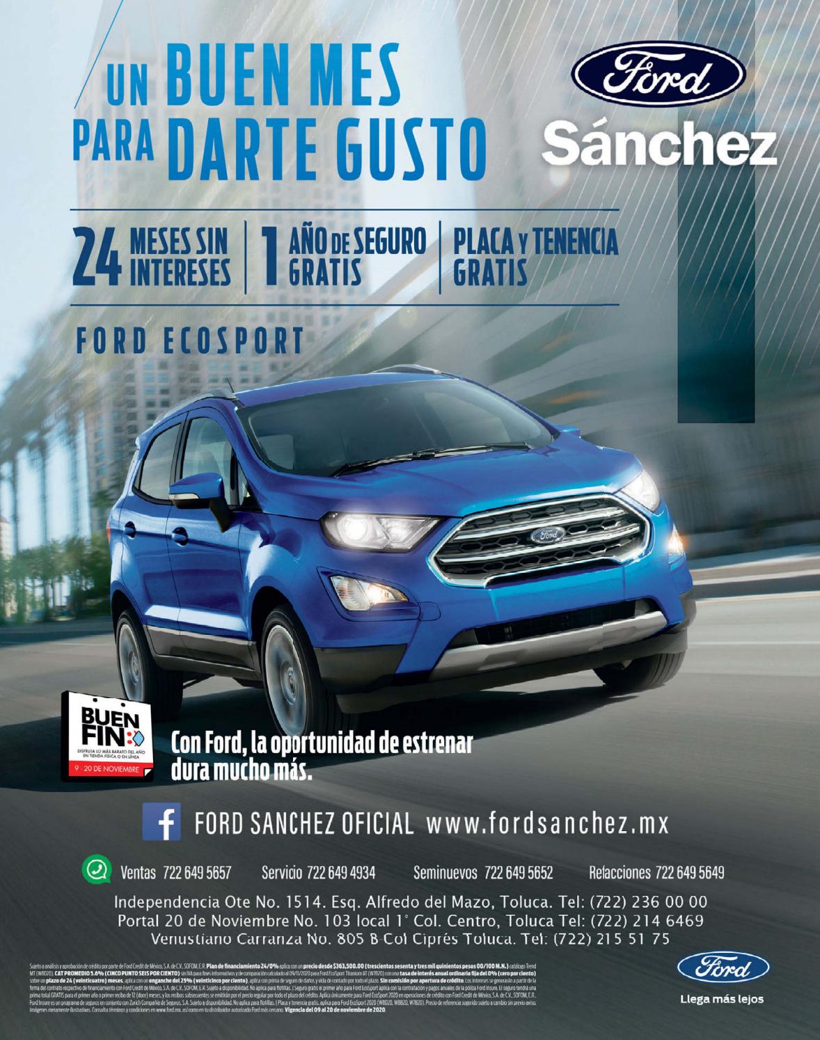 ford site oficial on Chic Magazine Edomex Num 215 12 Nov 2020 Vebuka Com