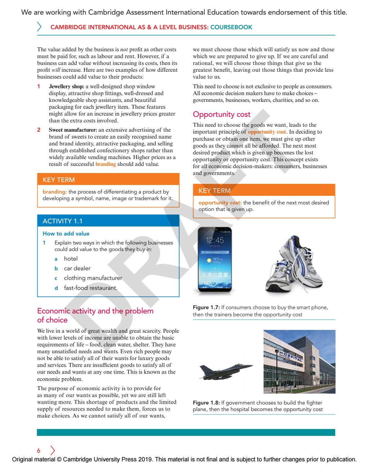 Cambridge International AS & A Level Business Course Book Sample by ...