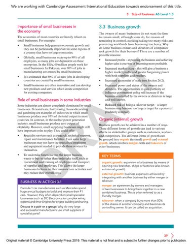 Cambridge International AS & A Level Business Course Book Sample by ...
