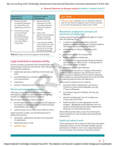 Cambridge International AS & A Level Business Course Book Sample by ...