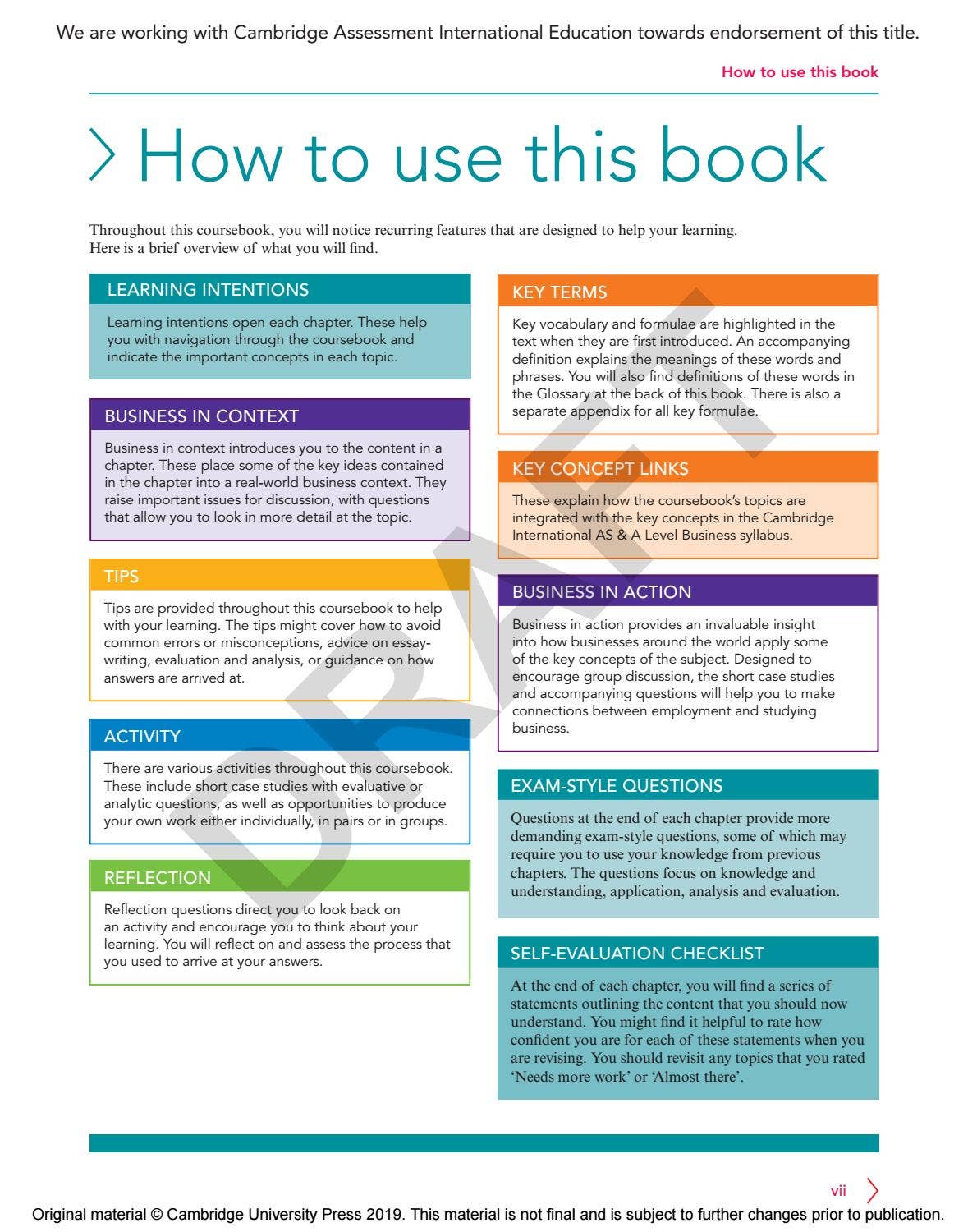Cambridge International AS & A Level Business Course Book Sample by ...