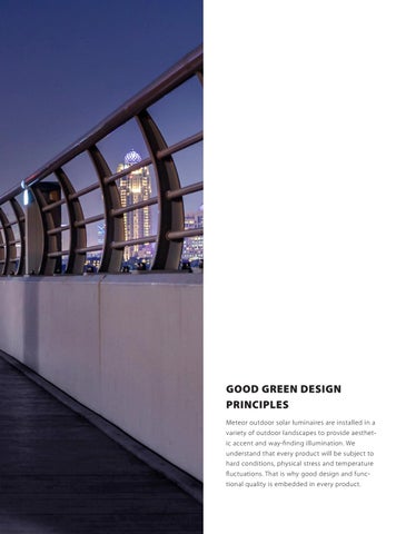 Cutting-Edge 太阳能 Wayfinding Luminaires From Meteor 灯饰 第 3 页