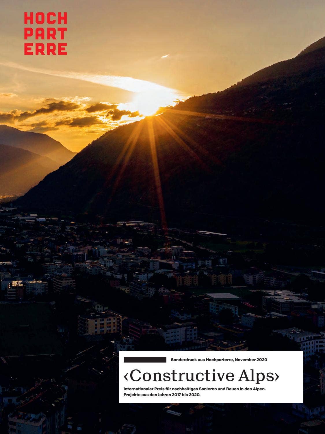 Constructive Alps By Hochparterre Ag Issuu