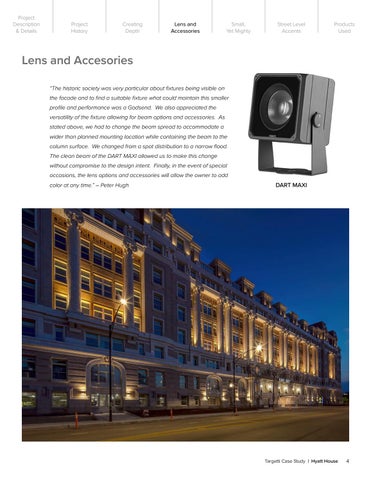 Targetti Case Study - Hyatt 家居 (formerly Cook County 医疗 ), Chicago, IL 第 4 页