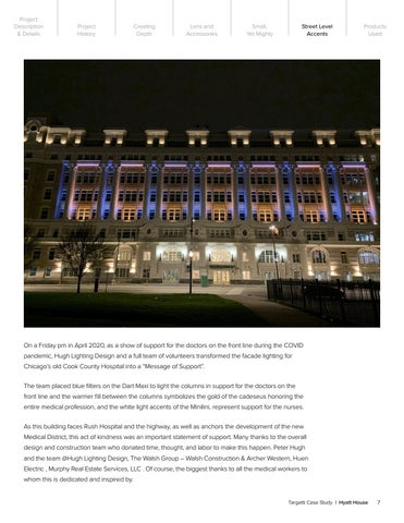 Targetti Case Study - Hyatt 家居 (formerly Cook County 医疗 ), Chicago, IL 第 7 页