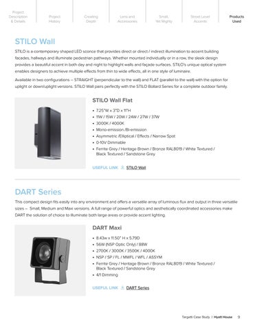 Targetti Case Study - Hyatt 家居 (formerly Cook County 医疗 ), Chicago, IL 第 9 页