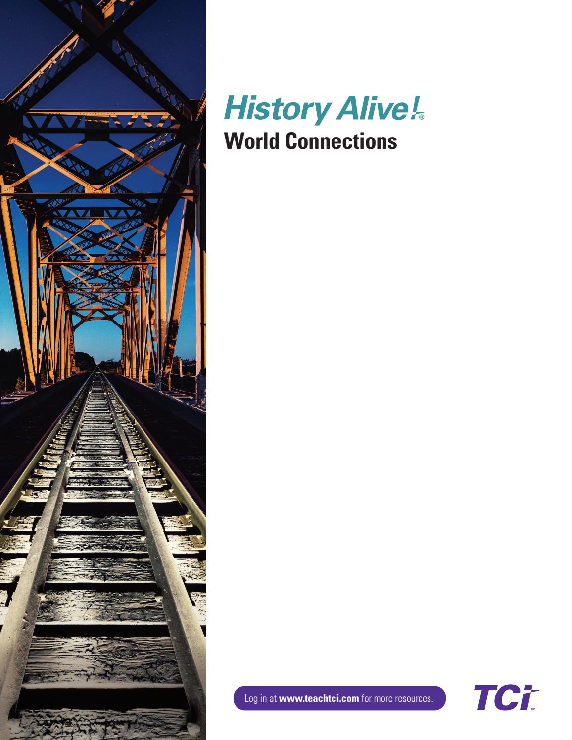 History Alive! World Connections Sample by Teachers' Curriculum