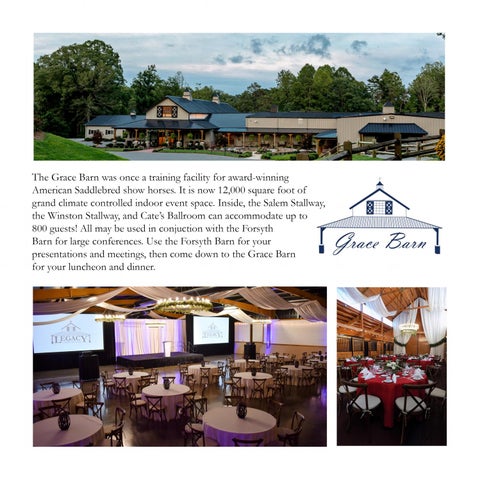 Legacy Stables and Events New Corporate Spaces 家具手册 11182020 第 11 页