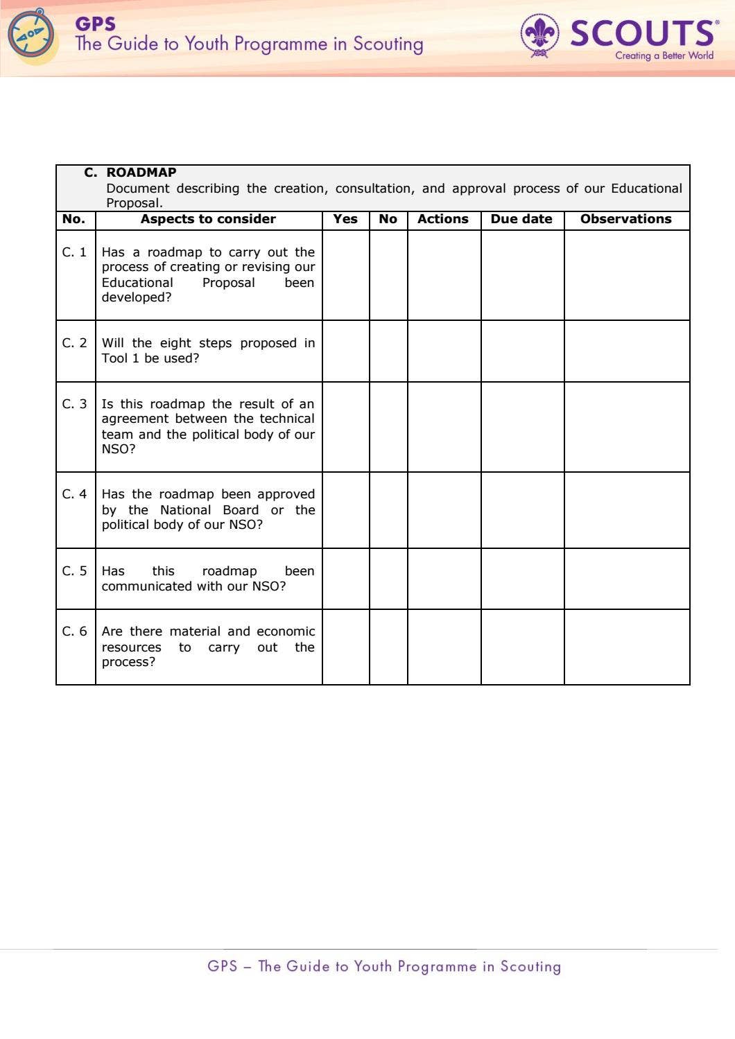 Scouting Programme Sample GPS - The Guide to Youth Programme in Scouting by World Organization of ...