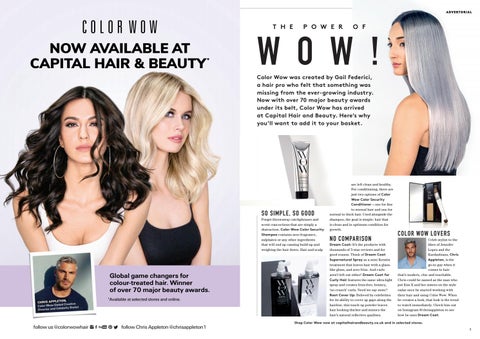Capital Hair & Beauty 灯饰目录 · The Capital Cut | 冬季 2020 第 3 页