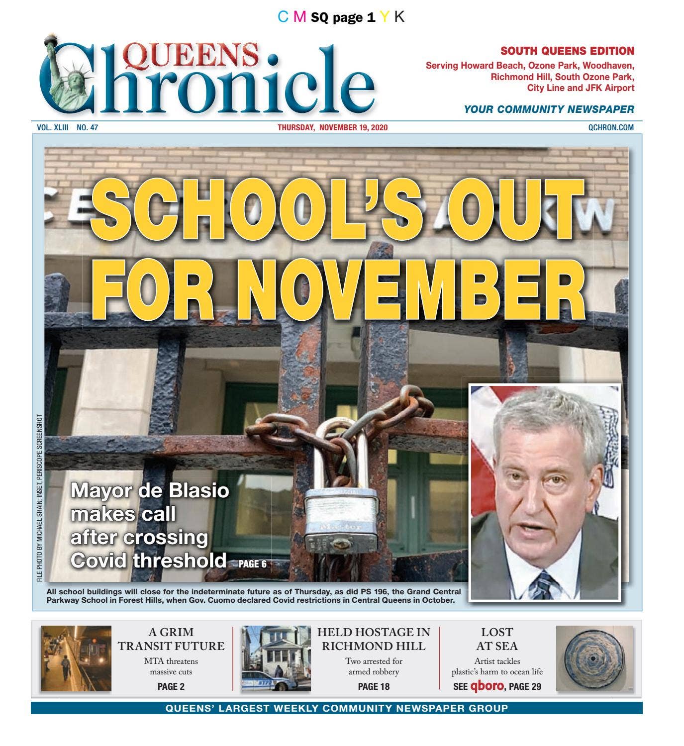 Queens Chronicle South Edition 11-19-20 by Queens Chronicle - Issuu