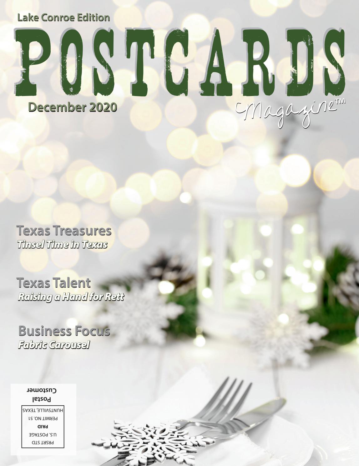 Postcards Magazine Lake Conroe December 2020 by Digital Publisher Issuu