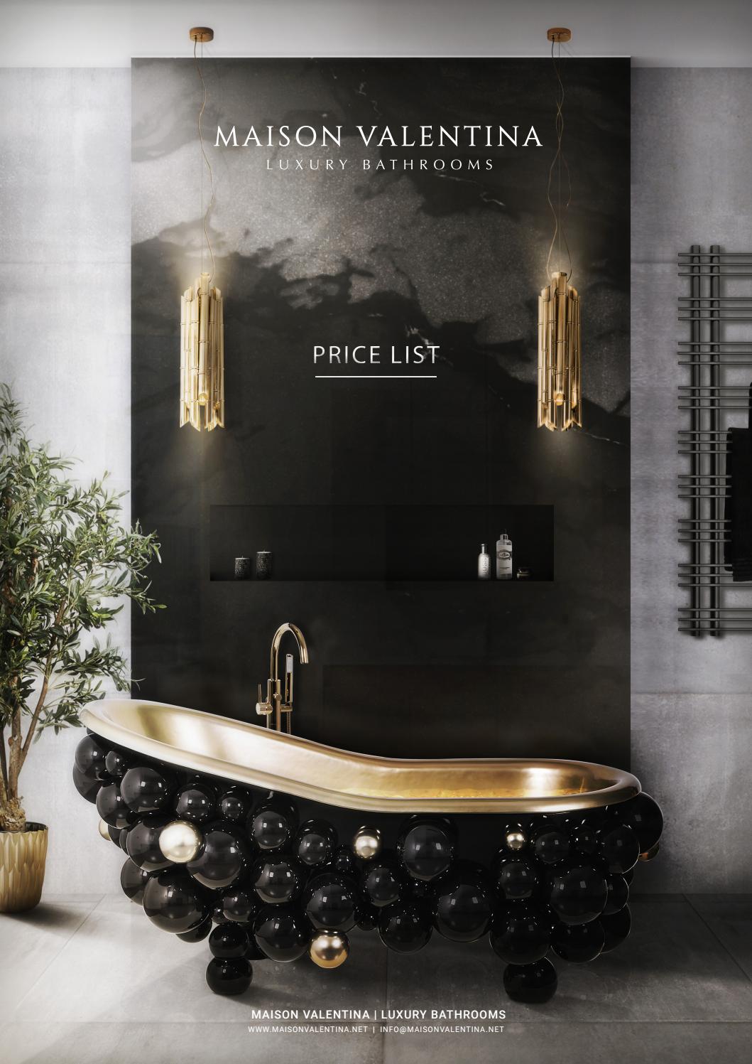Maison Valentina Pricelist By Trend Design Book Issuu