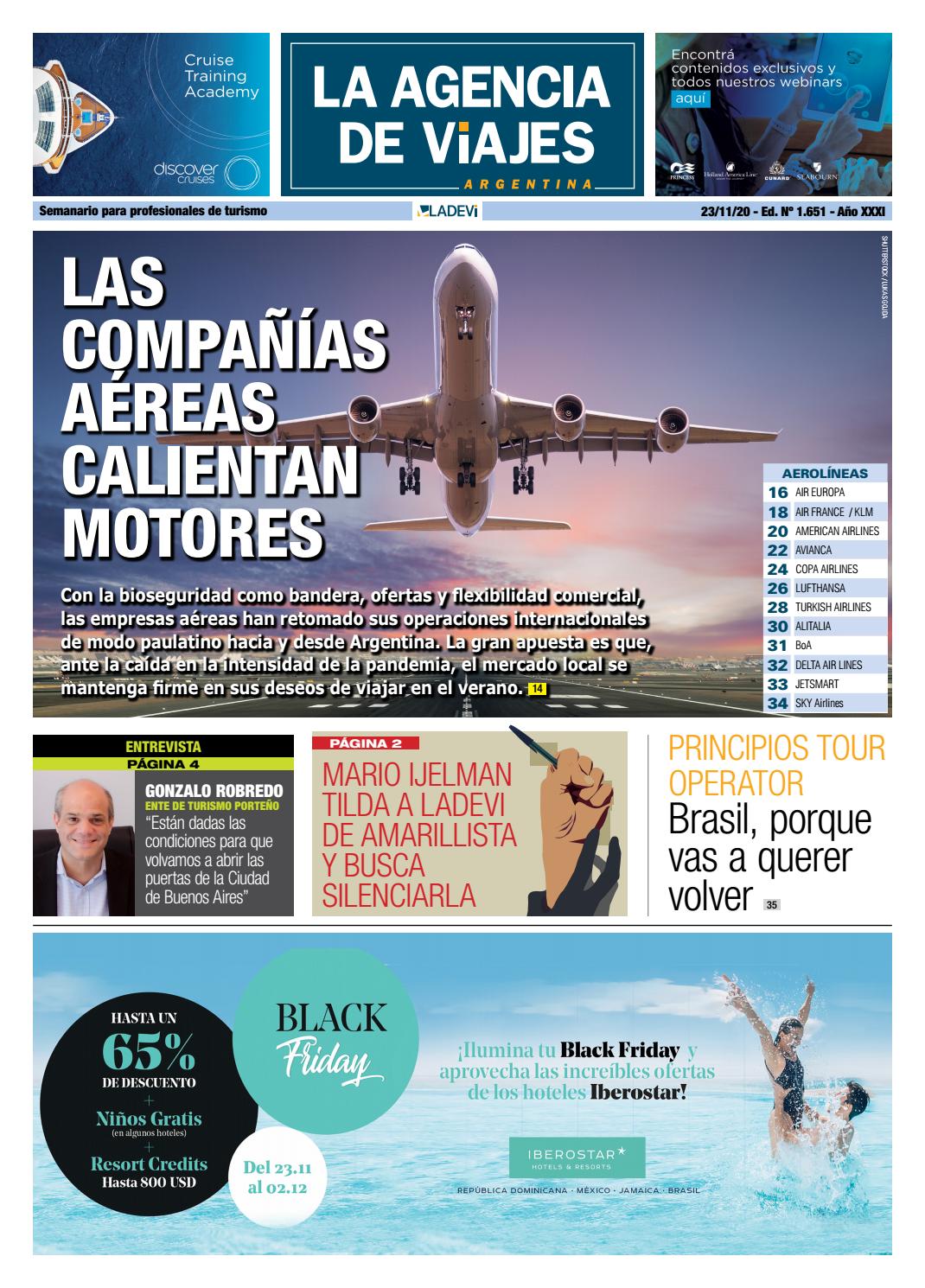 Boliviana De Aviacion Telefono Buenos Aires La Agencia de Viajes Argentina 1.651 by Ladevi Medios y Soluciones - Issuu