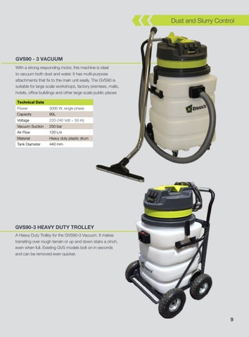 Traxx Dust and Slurry Control - 家具目录 Section 第 9 页