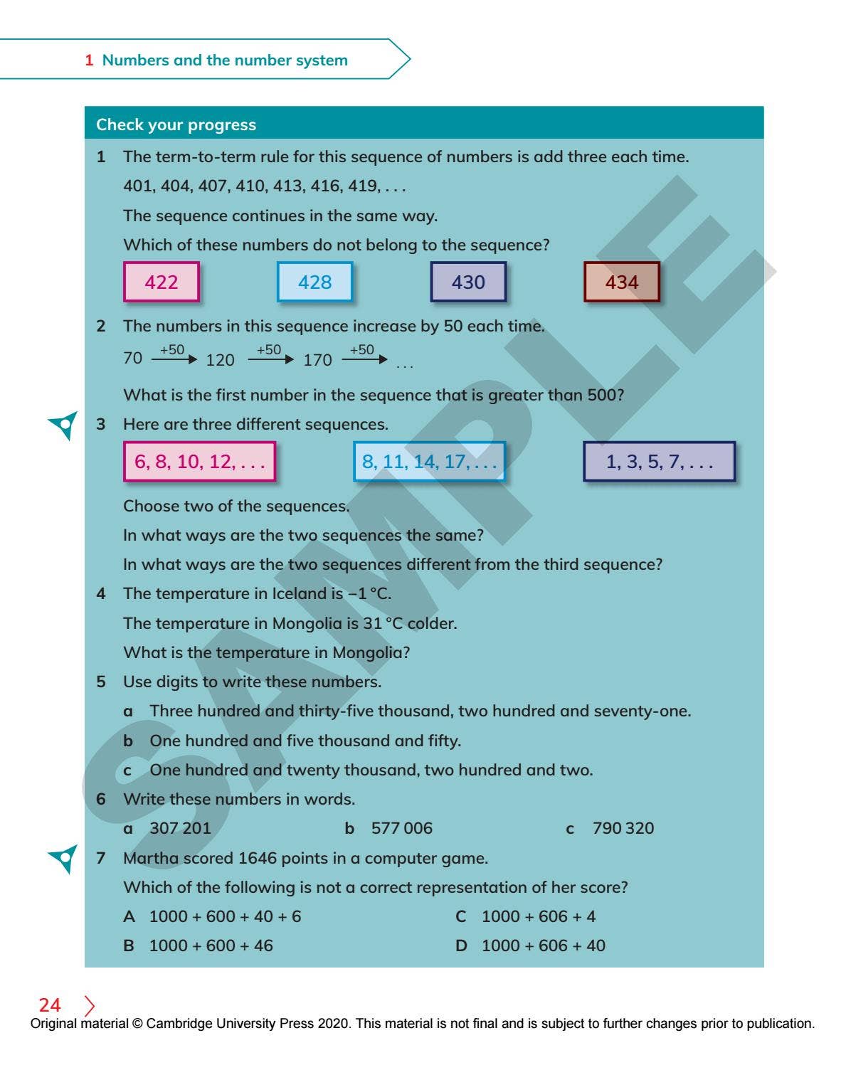 Prior Learning Chapter Book Math Primary Mathematics Learner’s Book 4 Sample by Cambridge International ...
