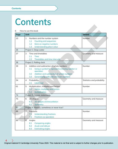 Primary Mathematics Learner’s Book 4 Sample by Cambridge International ...