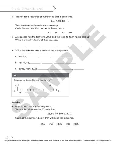Primary Mathematics Workbook 4 Sample by Cambridge International ...