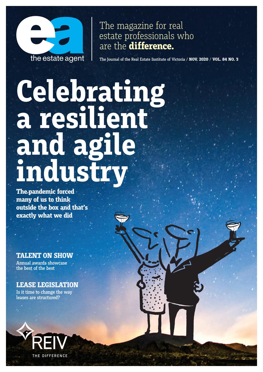 Estate Agent Magazine Nov 2020 Issue by Real Estate Institute of