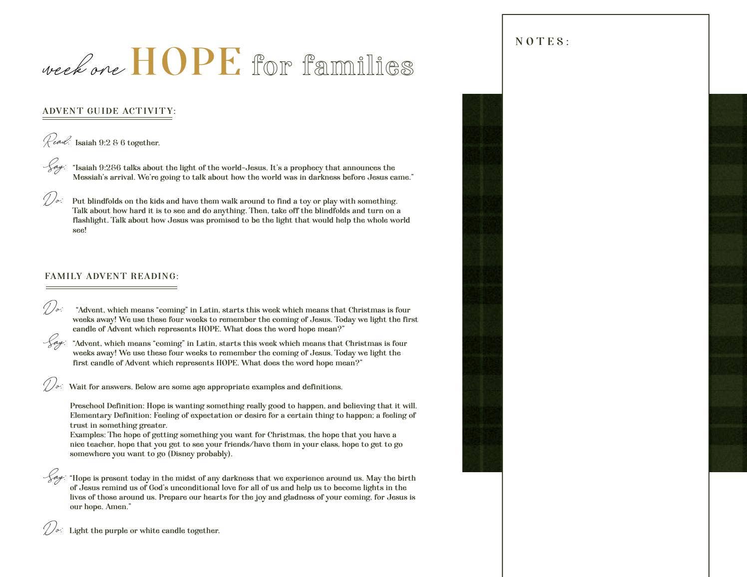 Trinity Church Advent Guide: Week 1 - Hope by Trinity Church - Issuu
