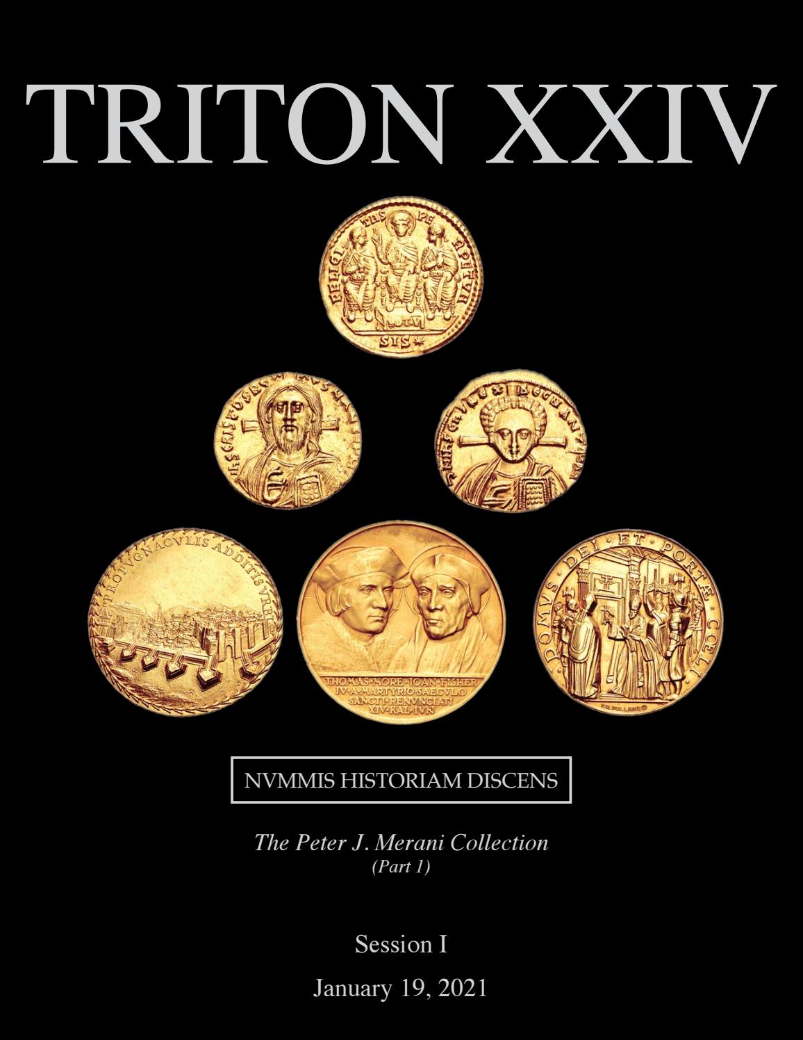 Triton XXIV Session 1 Virtual Catalog by Classical Numismatic Group