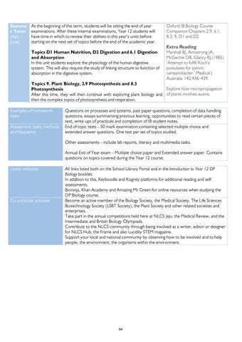 IB Curriculum Guide 2020-21 English/Korean by North London Collegiate ...