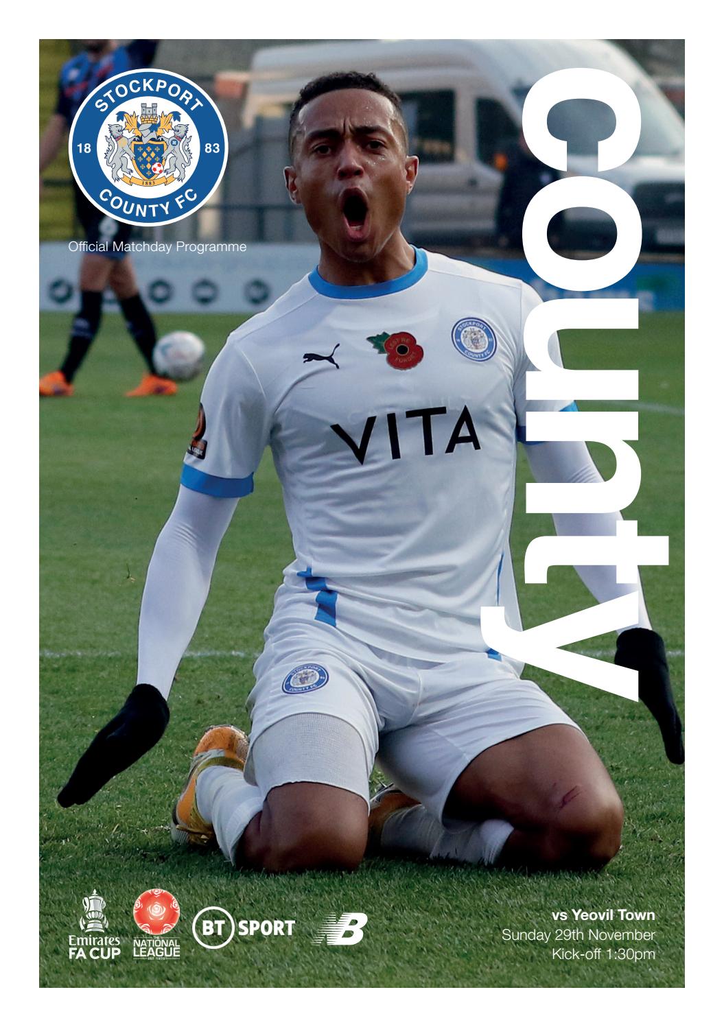 Stockport County v Yeovil Town (FA Cup)