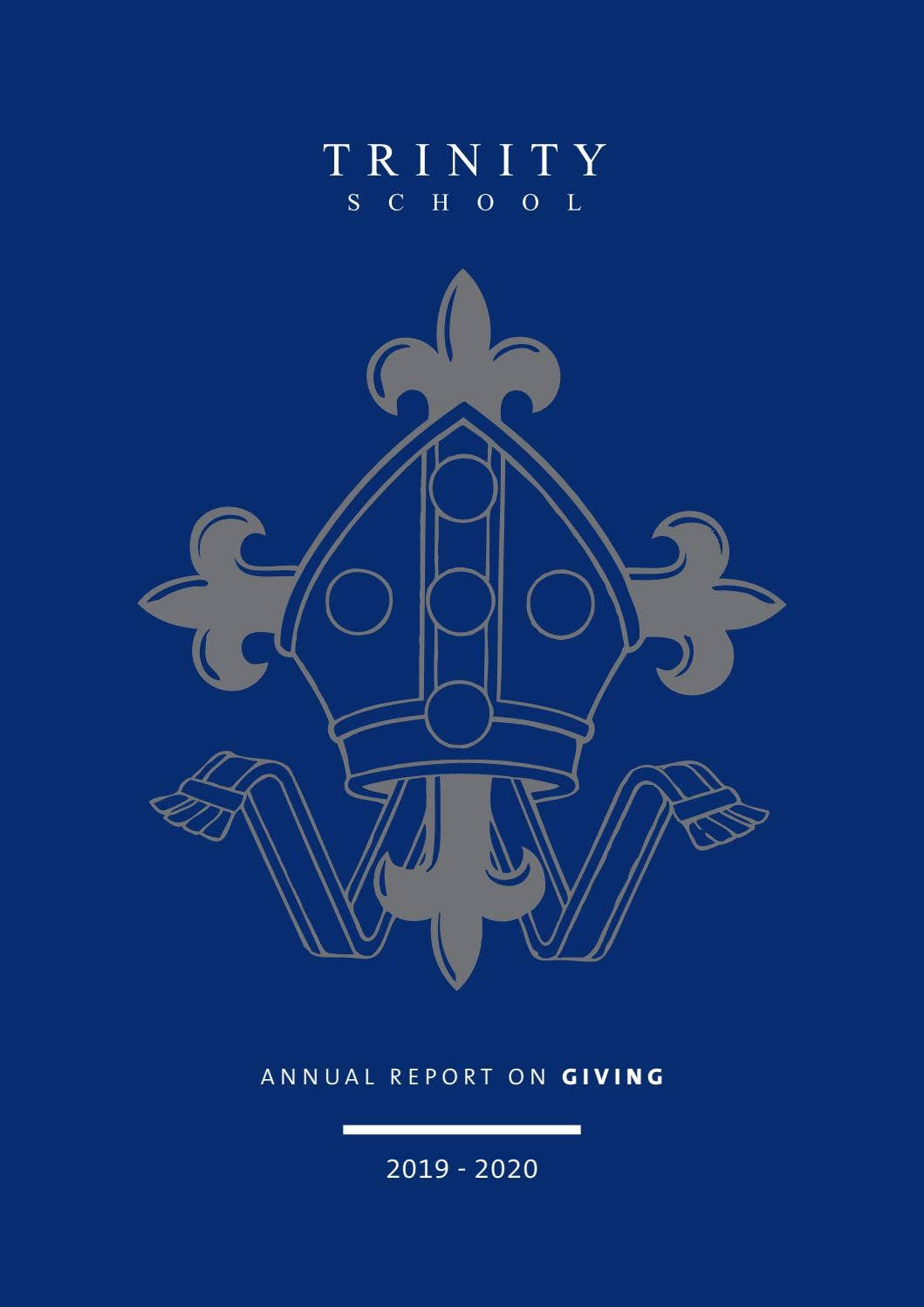 Trinity School Annual Report on Giving by trinityschoolcroydon - Issuu