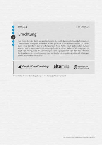 CAPITEL CARE COACHING DIE UNTERNEHMENSBERATER 第 11 页