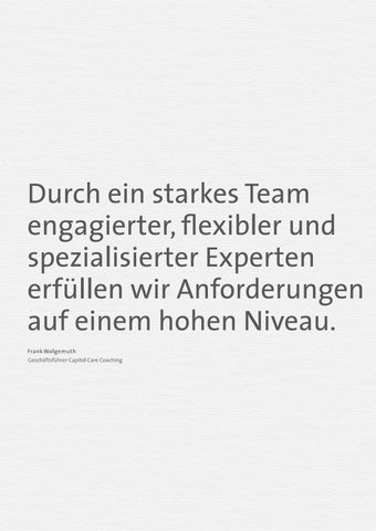 CAPITEL CARE COACHING DIE UNTERNEHMENSBERATER 第 12 页