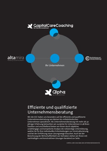 CAPITEL CARE COACHING DIE UNTERNEHMENSBERATER 第 5 页