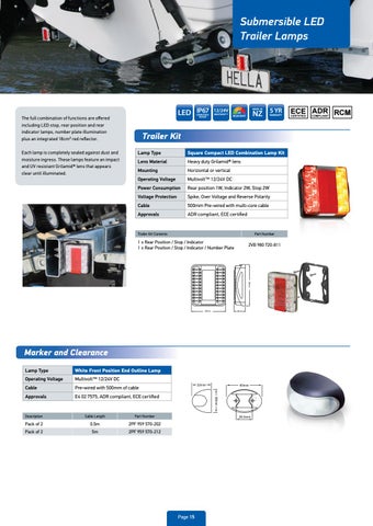 Hella marine 新品 and Overview New Zealand 灯饰手册 2020-21 第 15 页