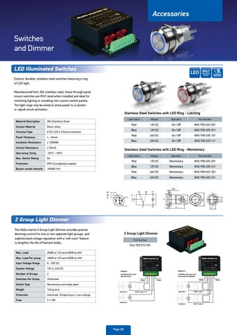 Hella marine 新品 and Overview New Zealand 灯饰手册 2020-21 第 23 页