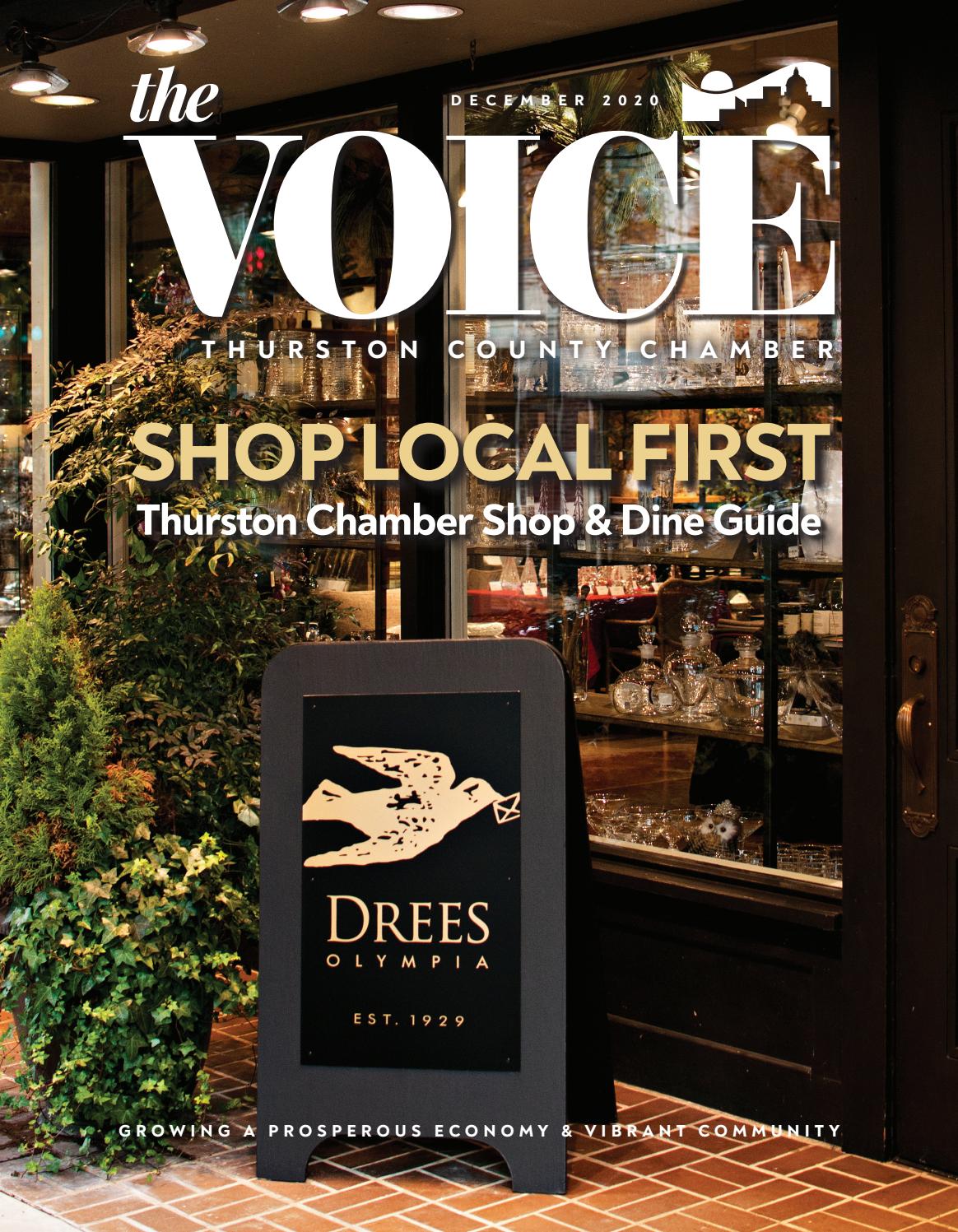 December 2020 VOICE Magazine by Thurston County Chamber of Commerce - Issuu