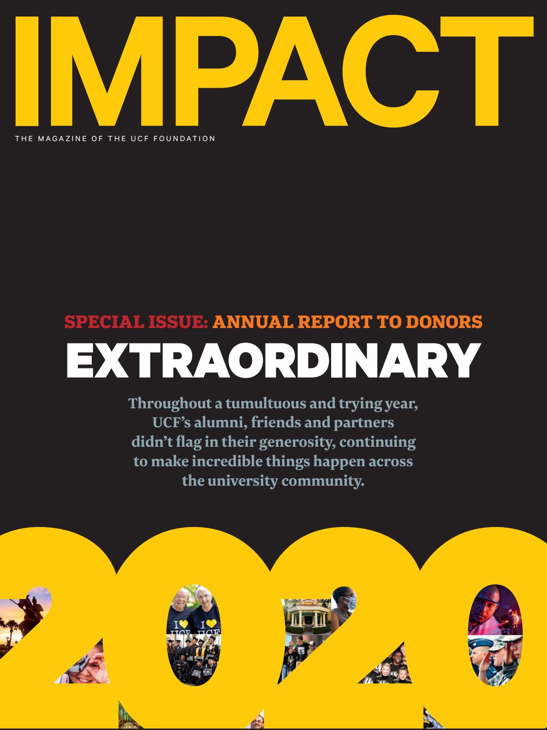 IMPACT, Winter 2020-21 by UCF Foundation, Inc. - Issuu