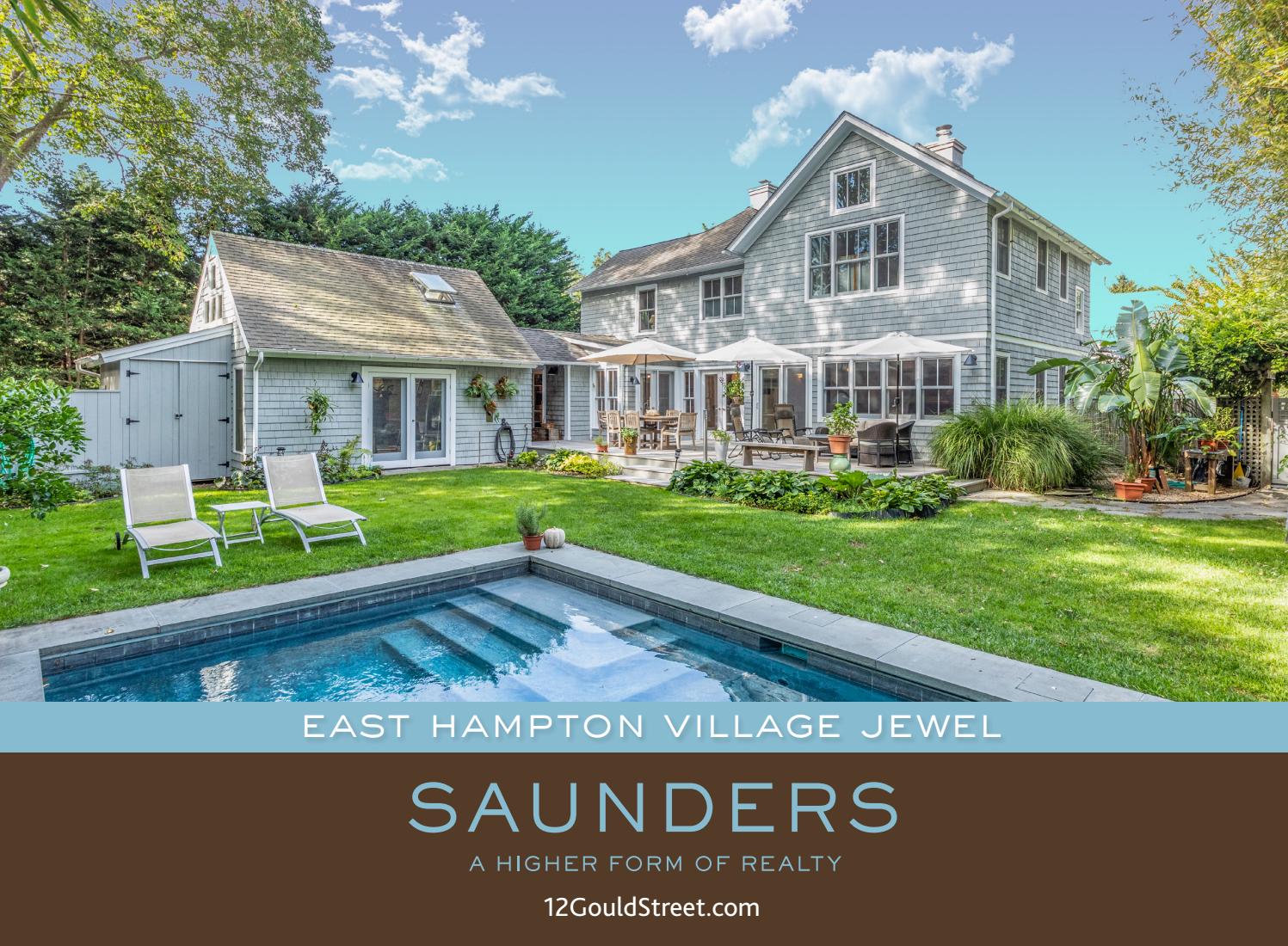 12 Gould Street, East Hampton by Saunders & Associates Issuu