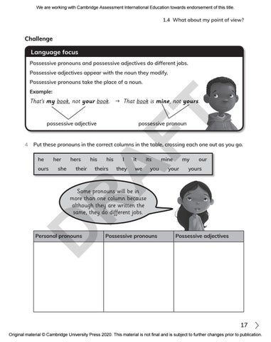 Primary English Workbook 5 Sample by Cambridge International Education ...