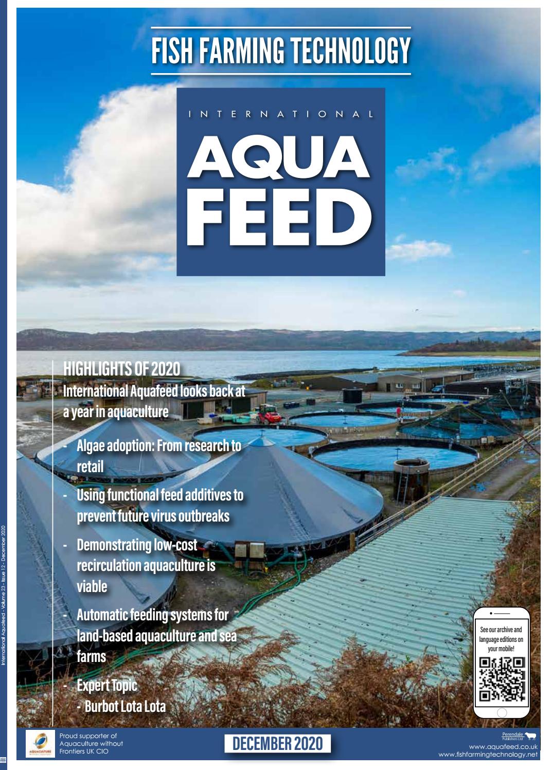 MAR 2021  International Aquafeed magazine by Perendale Publishers Ltd -  Issuu