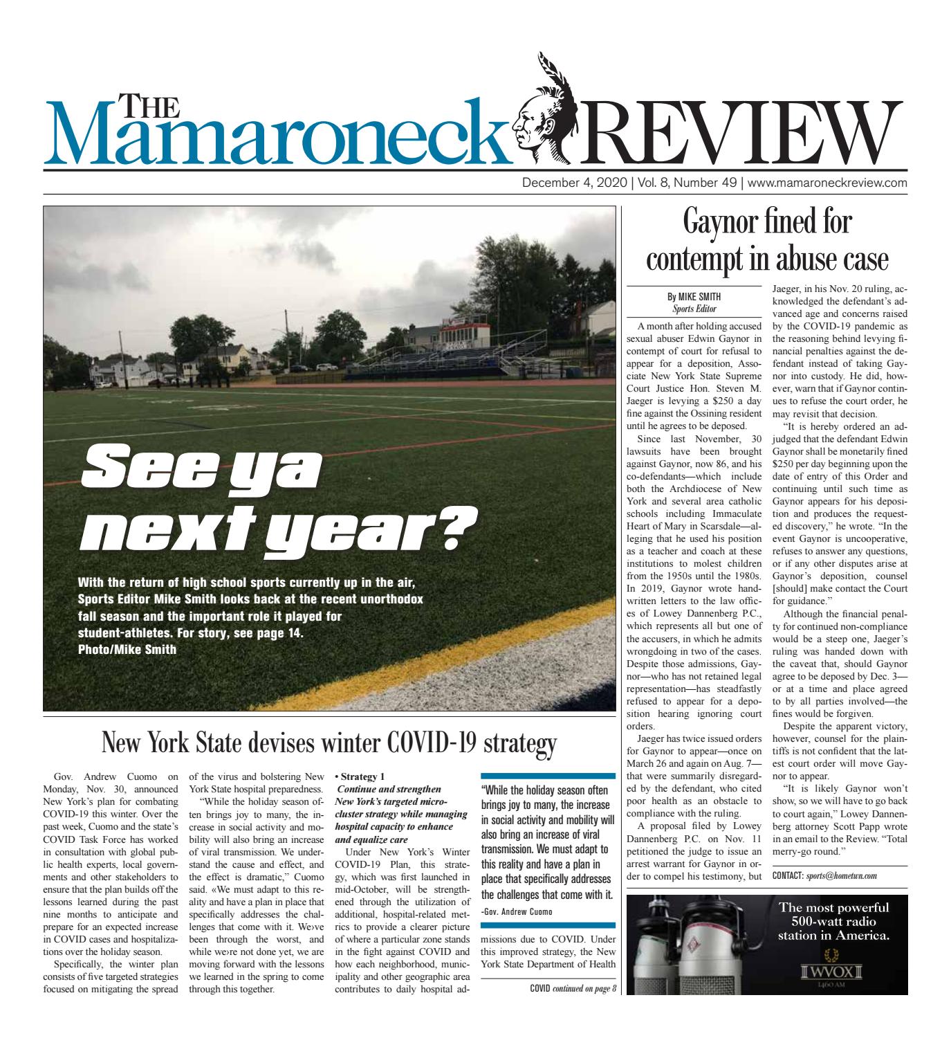 Dec 4, 2020 by The Mamaroneck Review Issuu