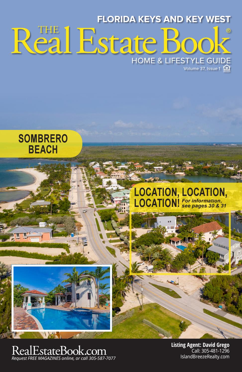 The Real Estate Book of the Florida Keys, Volume 37, Issue 1 by Travis