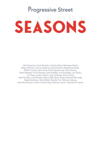 progressivezine 灯饰目录 · SEASONS 第 3 页