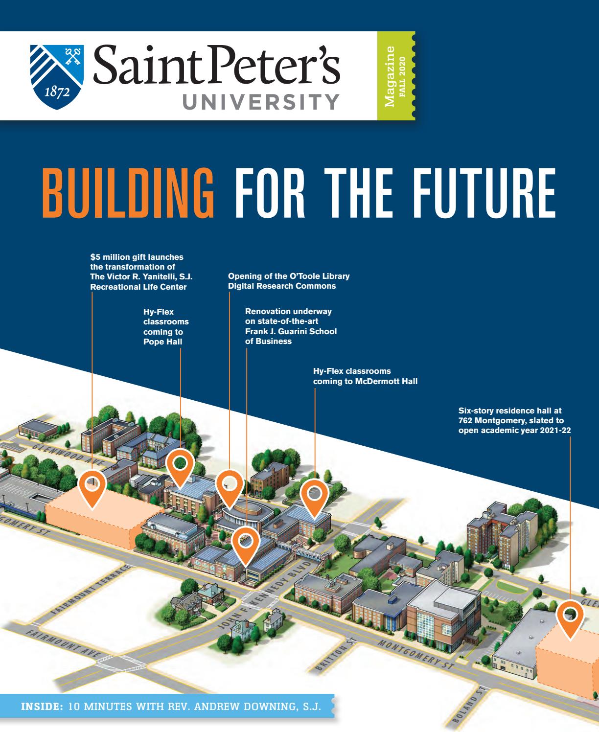 Saint Peter s University Fall 2020 Magazine By Saint Peter s University Saint Peter s University Fall 2020 Magazine By Saint Peter s University